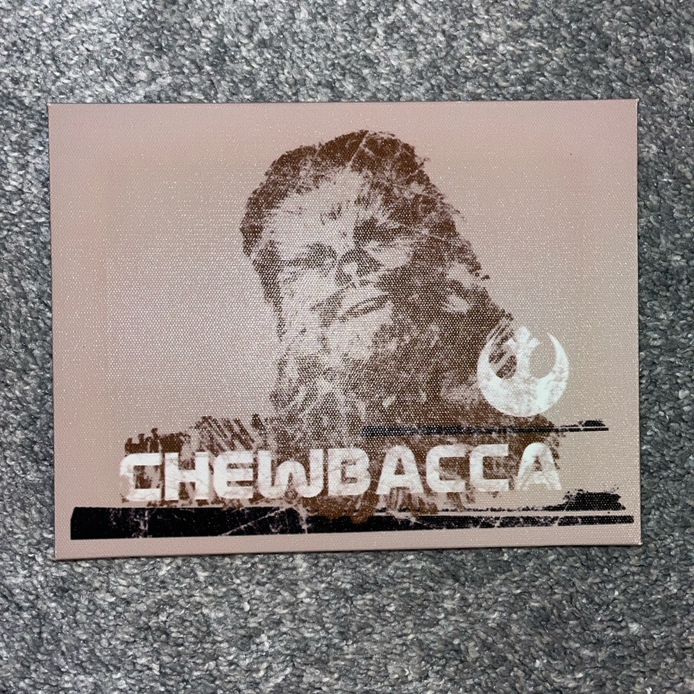 Chewbacca Canvas Wall Art